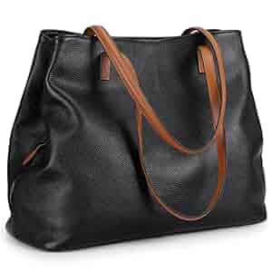 バッグ own zone leather bag Amazon.com: S-ZONE Genuine Leather Tote Bag for Women Large